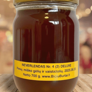 2025 rudeninis medus N4, 700 g (0,5L)