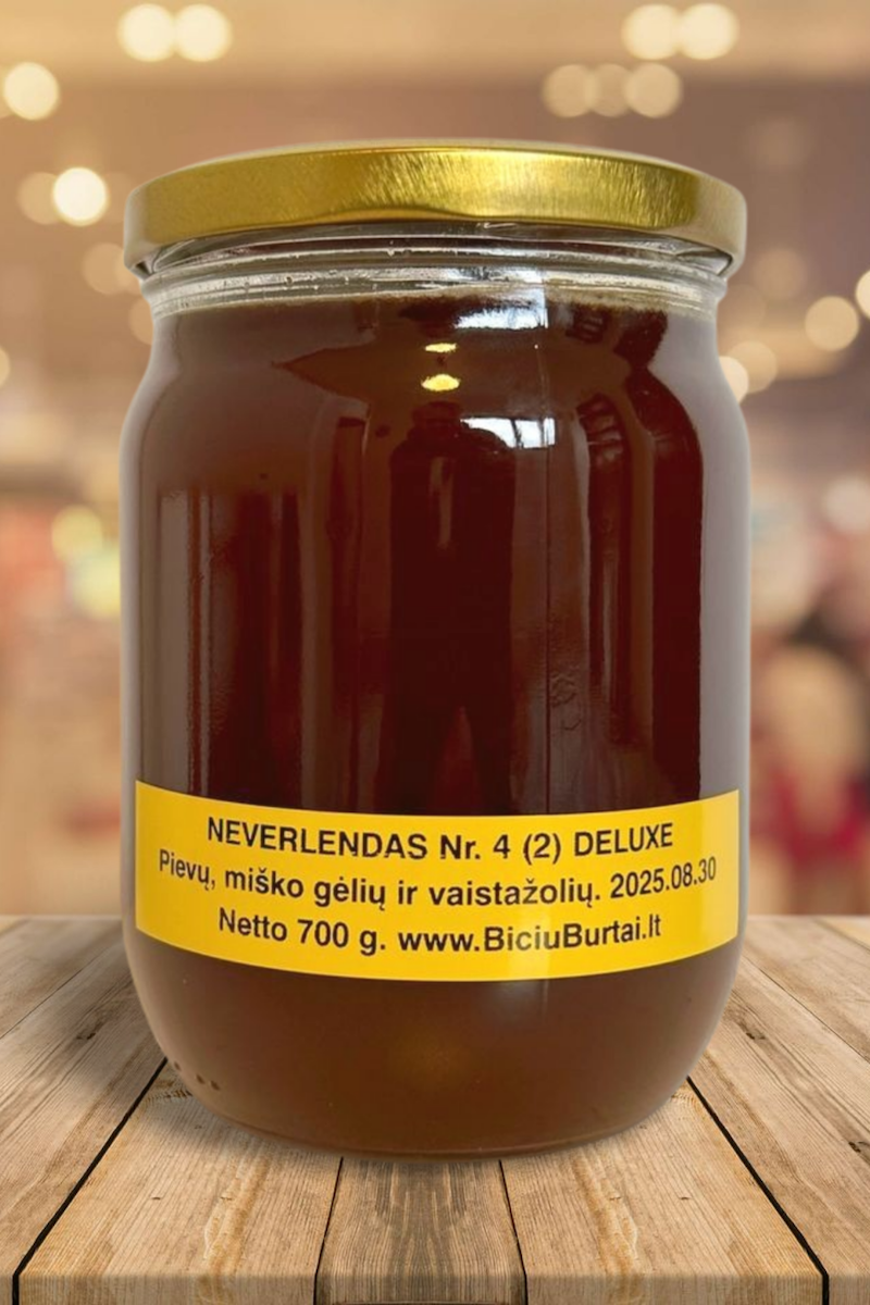 2025 rudeninis medus N4, 700 g (0,5L)